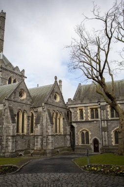 Dublin 'deki St. Patrick Katedrali. Yüksek kalite fotoğraf