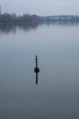 Mantua gölleri gün batımında. Yüksek kalite fotoğraf