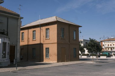 İtalya, Ferrara 'da Tresigallo' da, özel konutta. Yüksek kalite fotoğraf