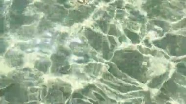 Bu sakin video, bir havuz ve okyanus da dahil olmak üzere suda parlayan güneş ışığını sergiliyor. Sakinleştirici görseller, doğayla uyum ve gevşemeyi çağrıştırıyor.