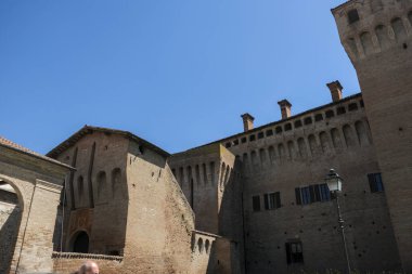 Vignola Kalesi, Modena, Kule ve Duvarlar. Yüksek kalite fotoğraf