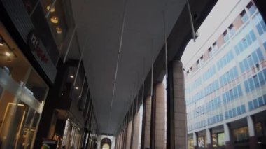 Parma, İtalya 'daki Urban Street Scene. Yüksek kalite 4k görüntü