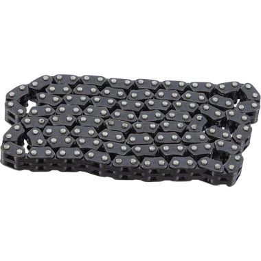 Beyaz zemin üzerinde metal bir zincir yakın çekim, Karmaşık bağlantıları ve endüstriyel tasarımı sergiliyor.