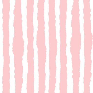 Pembe ve Beyaz Çizgili Pastel Renksiz Desensiz Basit Çizgili Arkaplan Vektörü Duvar Kağıdı