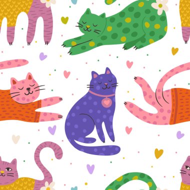 Tuhaf Kedi Sevimli Evcil Hayvan Kusursuz Sevgi Yürekli Sihirli Vatandaş Garip Hayali Hayvanlar Duvar Kağıdı