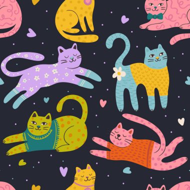 Tuhaf Kedi Sevimli Evcil Hayvan Kusursuz Sevgi Yürekli Sihirli Vatandaş Garip Hayali Hayvanlar Duvar Kağıdı