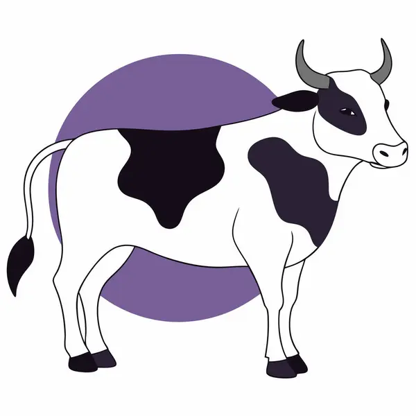 stock vector Bull illustration on white background