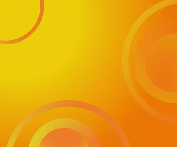 stock image Abstract orange background with circles. Dynamic shapes composition illustration background