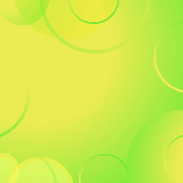 Abstrakte Grüne Hintergrund Illustration Design Runde Form Hintergrundstil — Stockfoto