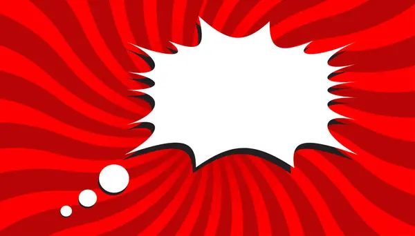 Çizgi film geçmişi, Pop Art Red çizgi roman karikatürü. nokta desenli yarım ton soyut arkaplan. Vektör yarım ton çizimi. Komik süper kahraman metni ve konuşma balonu için klasik arkaplan, 