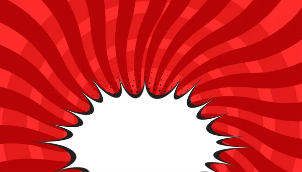 Çizgi film geçmişi, Pop Art Red çizgi roman karikatürü. nokta desenli yarım ton soyut arkaplan. Vektör yarım ton çizimi. Komik süper kahraman metni ve konuşma balonu için klasik arkaplan, 