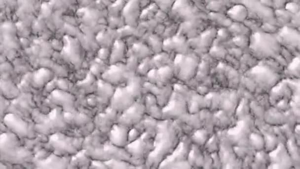 Geanimeerde Bewolkte Achtergrond Die Soepel Beweegt Abstracte Rookachtergrond Als Een — Stockvideo
