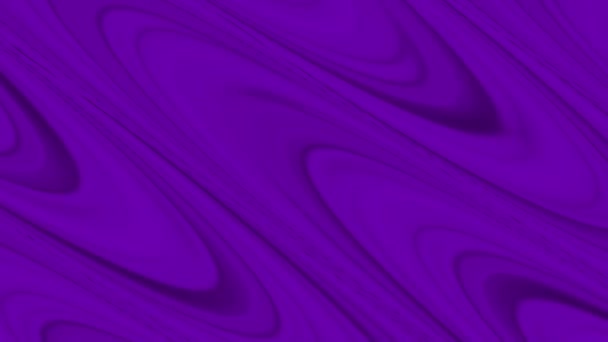 Abstract Purple Flow Gradient Background Liquid Marble Art Texture Lines — Stock Video