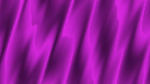 摘要紫色液状流体流动梯度背景 线条运动的液体大理石艺术质感 水型流动油墨 锯齿形抽象线条波纹背景 4K光滑波纹多色彩背景 — 图库视频影像