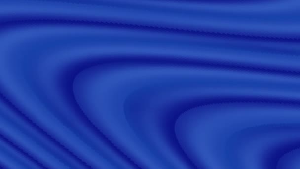 Streszczenie Ciemnoniebieskie Tło Gradientowe Przepływu Płynny Marmur Tekstury Sztuki Linii — Wideo stockowe