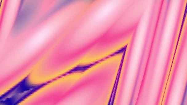 Abstrakcyjne Różowe Tło Gradientowe Przepływu Płynny Marmur Tekstury Sztuki Linii — Wideo stockowe