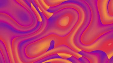 Soyut gradyan kırmızı ve mor renkli holografik dinamik akışkan modern modayı şekillendirir. 