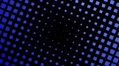 soyut yarım ton gradyan noktalar siyah ve mavi retro pop art polkadot hareketli video arkaplanı