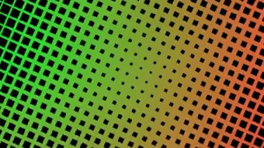 soyut yarım ton gradyan noktaları yeşil ve mavi gökyüzü retro pop art polkadot hareketli video arkaplanı