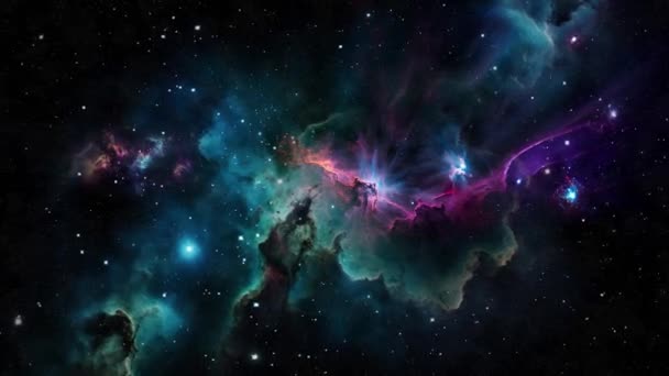 Voyagez Dans Espace Galaxies Images Haute Qualité — Video
