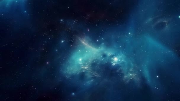 Fondo Cósmico Vuelo Través Las Galaxias Imágenes Alta Calidad — Vídeo de stock