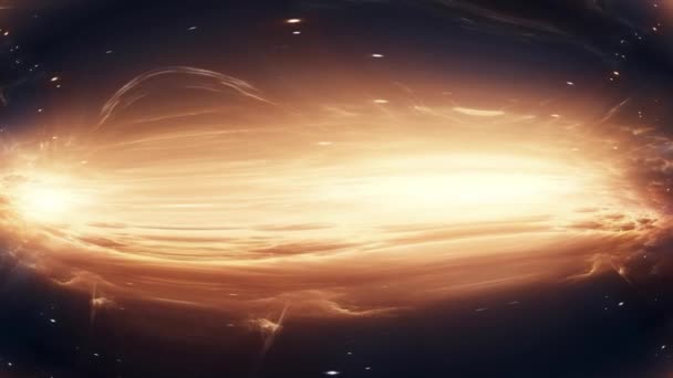 Lente Gravitacional Buraco Negro Imagens Alta Qualidade — Vídeo de Stock