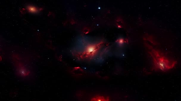 Nebulosas Galaxias Espacio Exterior Imágenes Alta Calidad — Vídeos de Stock