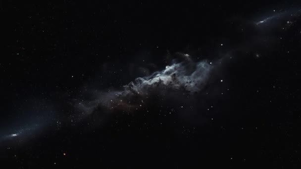 Porfelhalmozódás Űrben Kiváló Minőségű Felvételek — Stock videók