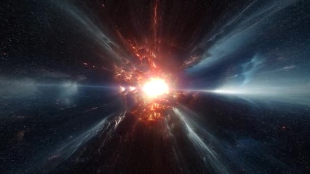 新しいシステムを作り出した超新星だ 高品質4K映像 — ストック動画