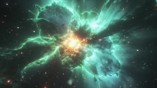 Fond Spatial Avec Des Galaxies Poussière Spatiale Peut Être Utilisé — Video