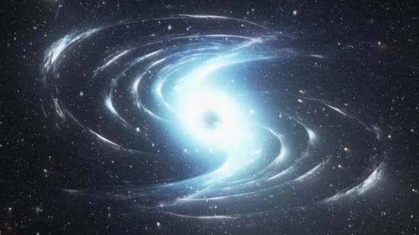 Weltraum Hintergrund Für Den Einsatz Video Neue Galaxien Und Universen — Stockvideo