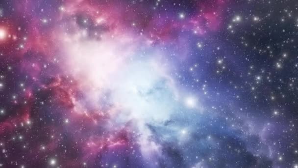 Nuevos Descubrimientos Espacio Una Galaxia Polvo Cósmico Gas Imágenes Alta — Vídeos de Stock