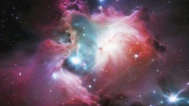 Galassie Incredibili Paesaggi Cosmici Filmati Alta Qualità — Video Stock