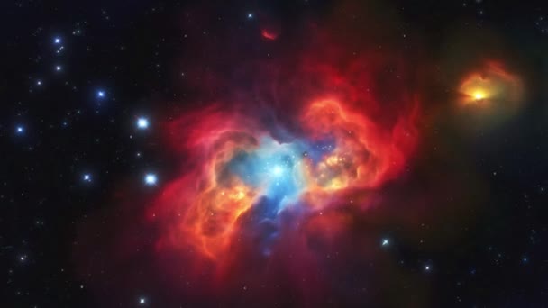 Estudio Investigación Del Espacio Nuevas Galaxias Desconocidas Imágenes Alta Calidad — Vídeos de Stock