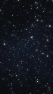 Uzay arkaplanı dikey formatta, uzayda uçmak. Yüksek kaliteli görüntüler