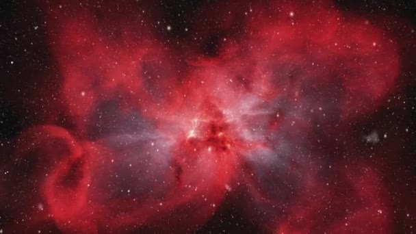 Viaje Través Del Cosmos Corazón Galaxias Distantes Imágenes Alta Calidad — Vídeo de stock