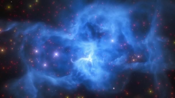 Călătorește Prin Cosmos Inima Galaxiilor Îndepărtate Înregistrare Înaltă Calitate — Videoclip de stoc