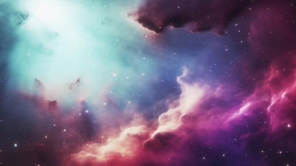 Dimensión Cósmica Viaje Otro Extremo Del Universo Imágenes Alta Calidad — Vídeos de Stock