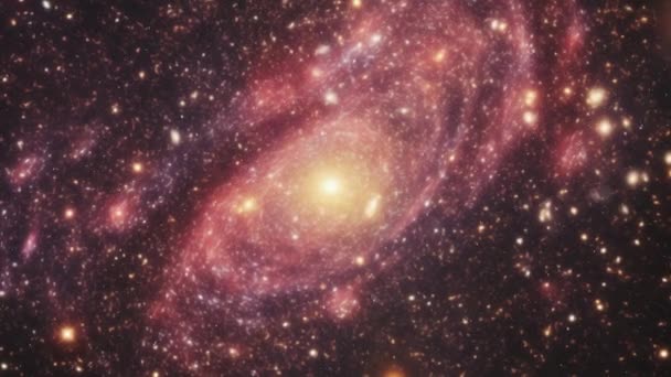 Spațiu Luminos Fierbinte După Big Bang Înregistrare Înaltă Calitate — Videoclip de stoc