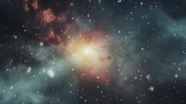 Uzay sunumları için alan arkaplanı. Yüksek kalite 4k görüntü