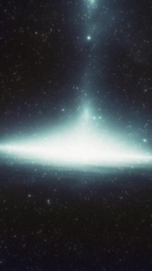 Güzel bir galaksinin kozmik dikey arka planı. Yüksek kaliteli görüntüler