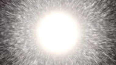 Süpernova patlaması. Yeniden doğan bir yıldız. Yüksek kalite 4k görüntü