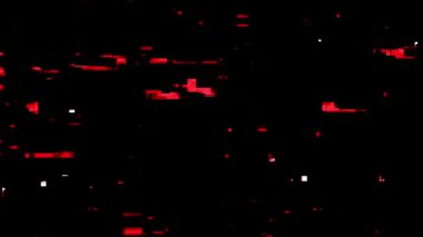 Bozuk bir televizyonun arıza etkisi. Görsel efektler ve arka plan olarak kullanılması için video. Yüksek kalite 4k görüntü