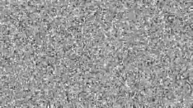 Beyaz gürültü etkisi. Görsel efektler için video arka planı. Yüksek kalite 4k görüntü
