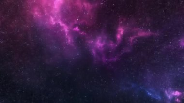 Güzel mor alan arkaplanı. Pembe nebula. Yüksek kalite 4k görüntü