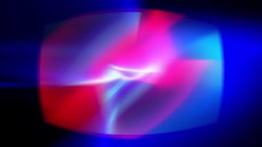 Dinamik renkler harmanlanarak ekran üzerinde büyüleyici soyut şekiller oluşturur..