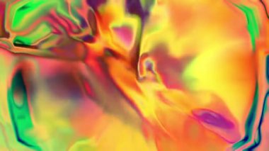 Renkli, akışkan, soyut animasyonların muhteşem gösterisinin tadını çıkarın..
