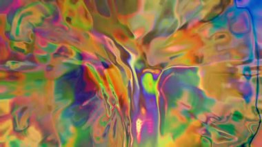 Dinamik ve renkli soyut animasyon sıvı hareketi ve desenleri gösteriyor.