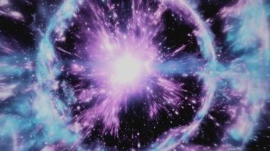 Uzayın enginliğinde nefes kesen renk patlamasına tanık olun..