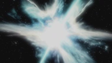 Rüya gibi bir arkaplan karşısında çarpıcı bir gök patlamasına tanık olun..